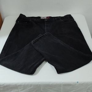 Vintage Men's Gold and Black Tab Levi's 545 Jeans